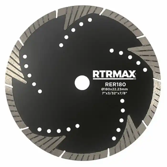Rtrmax RER230 230 Ekstra Uzun Segmentli Turbo Elmas Testere