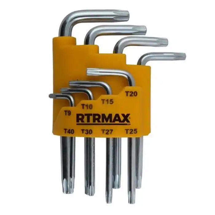 Rtrmax RH03853 8Li Set Kısa Torx Alyan Anahtar