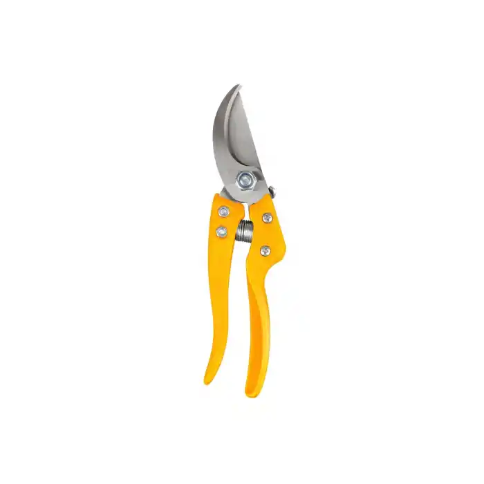 Rtrmax RH05814 Sarı Metal Saplı Bahçe Makası