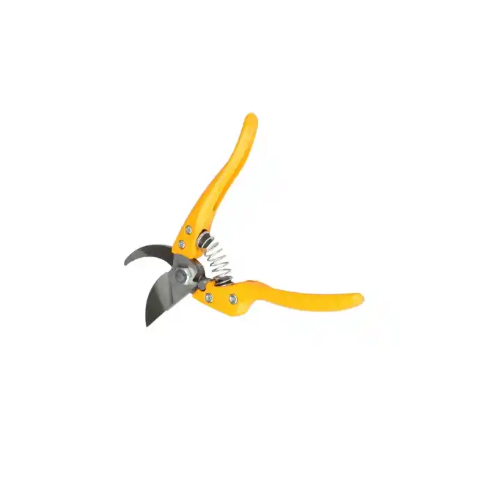 Rtrmax RH05814 Sarı Metal Saplı Bahçe Makası