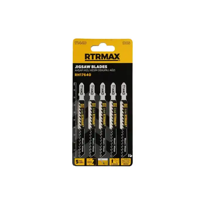 Rtrmax RH17640 Dekupaj Testere Ahşap Kesme Bıçağı