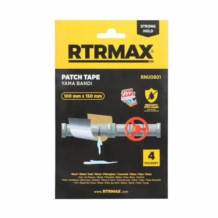 Rtrmax RNU0801 100mmx150mm 4Lü Yama Bandı