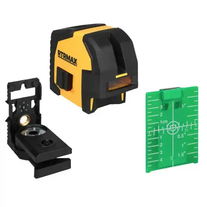 Rtrmax RTM050 Yatay ve Dikey 3 Noktalı Yeşil Lazer Şakül