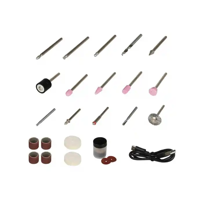 Rtrmax RTM1310 Akülü Mini Taşlama Gravür Seti