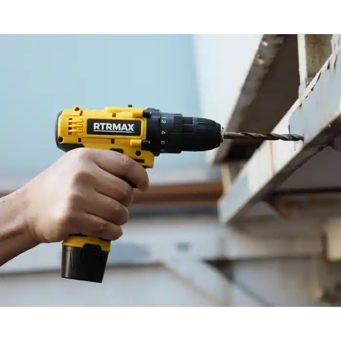 Rtrmax RTM332 Çift Akülü Darbesiz Matkap Vidalama