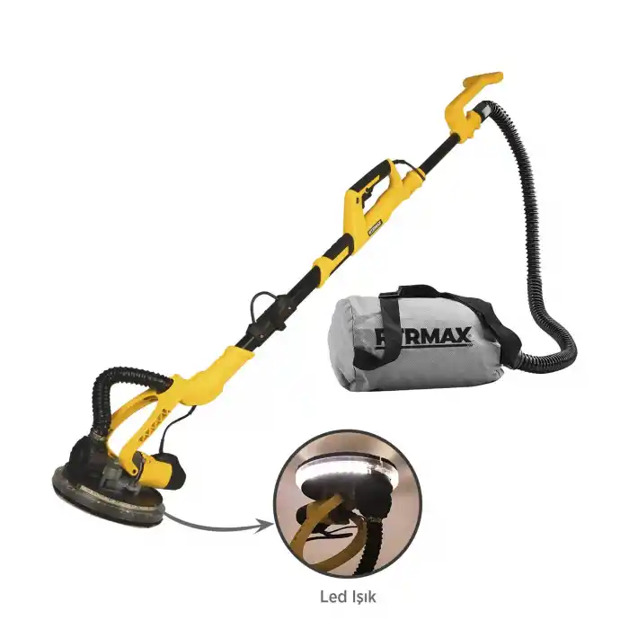 Rtrmax RTM3793 Alçıpan Duvar Zımpara