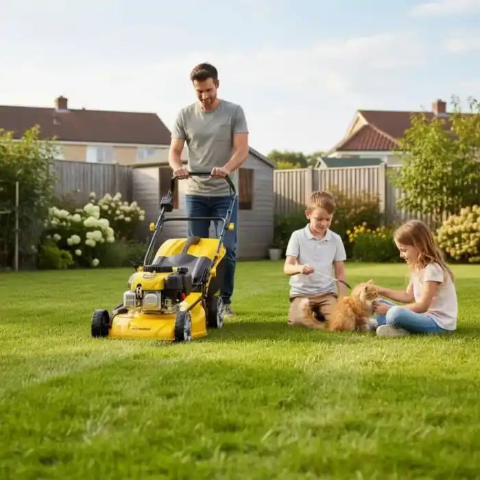 Rtrmax RTM9646 Benzinli Çim Biçme Makinesi 51cm