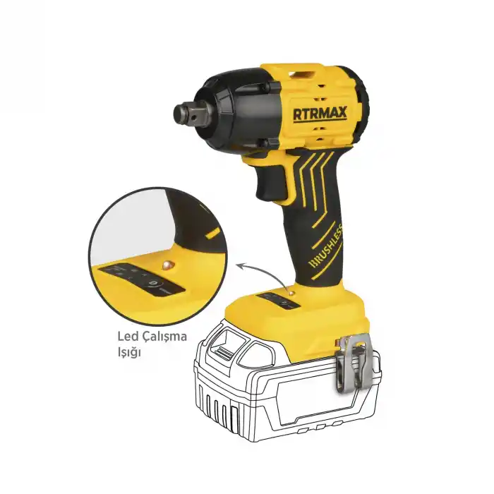 Rtrmax RTS5030B Solo Akülü Somun Sıkma