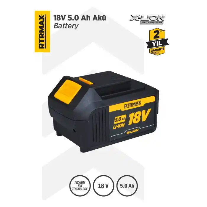 Rtrmax RTX1805 Akü Yedek Batarya 5.0 Ah