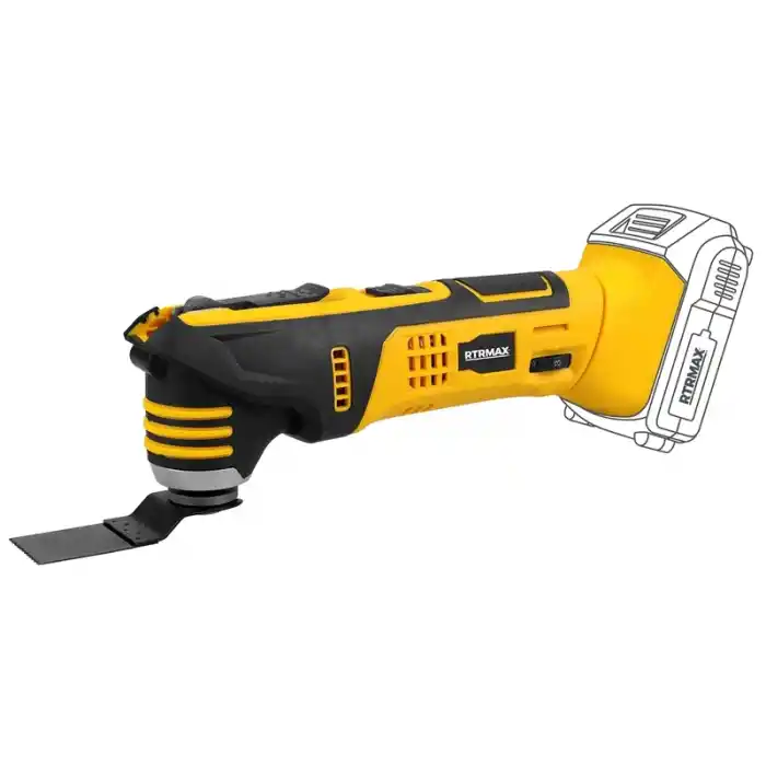 Rtrmax RTX1862B Solo Akülü Çok Amaçlı Kesici Raspalama