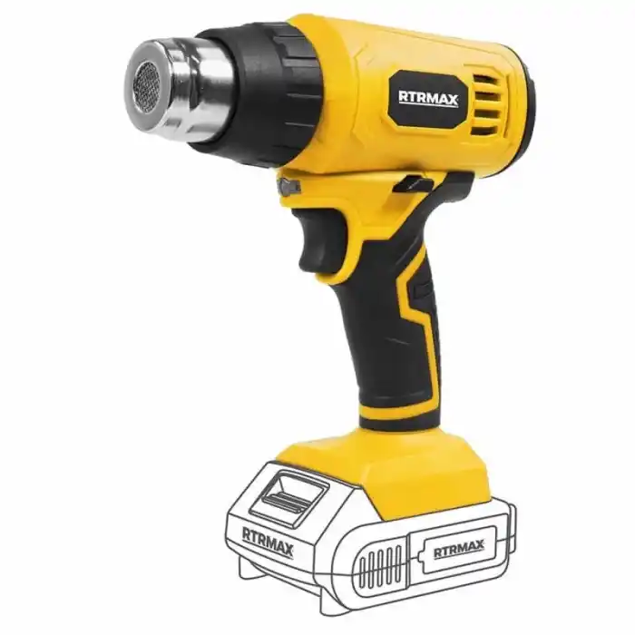 Rtrmax RTX1872B Solo Akülü Sıcak Hava Tabancası