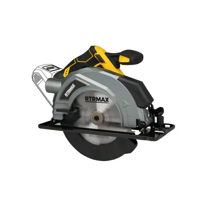 Rtrmax RTX3080B Solo Akülü Daire Testere 185 mm