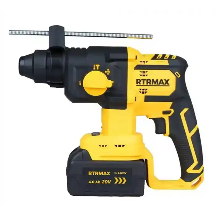 Rtrmax Slion 4Lü Akülü Darbeli Matkap, Somun Sıkma, Kırıcı Delici, Avuç Taşlama Seti