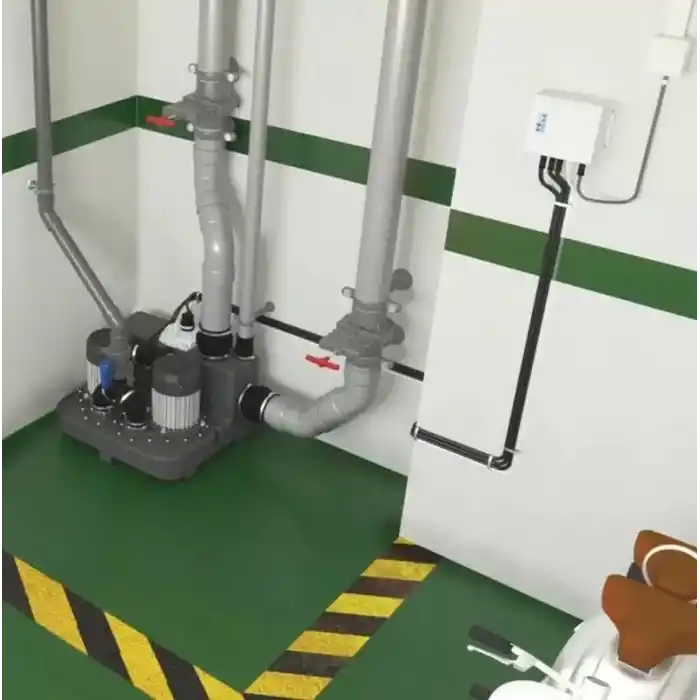 Sanicubic 2 GR HP Bıçaklı Çift Pompalı Öğütücü Foseptik Tahliye İstasyonu