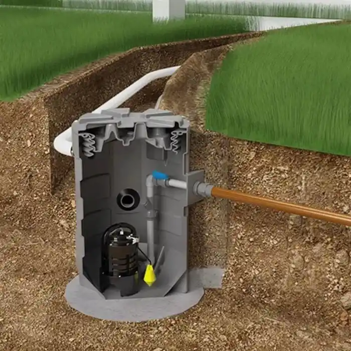 Sanihydro SANIFOS 280 1 VX S Wortex Pompalı Foseptik ve Pis Su Tahliye İstasyonu