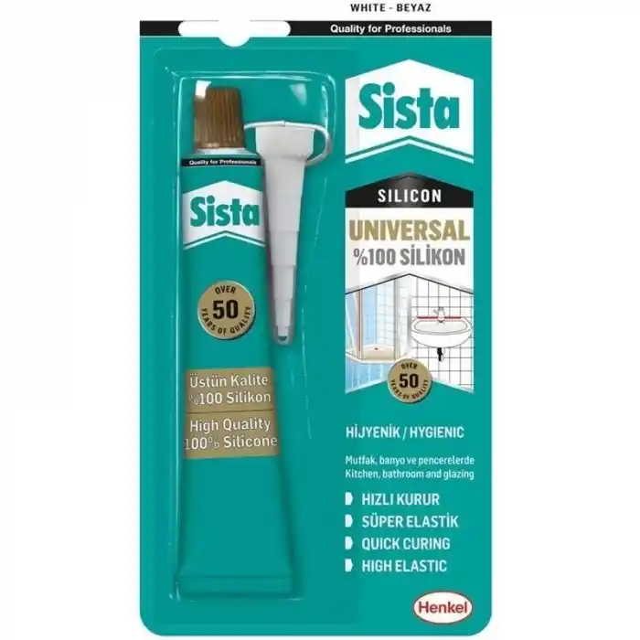 Sista 1548575 Universal Silikon Beyaz 50 gr