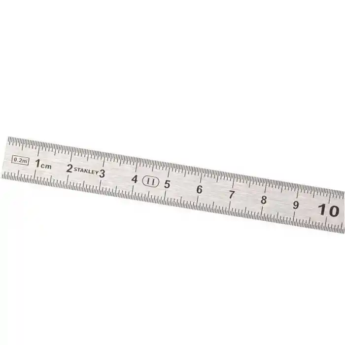 Stanley 1-35-522 200mm x 13mm Paslanmaz Esnek Çelik Cetvel