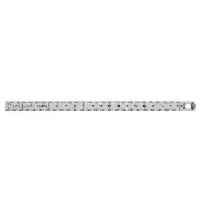 Stanley 1-35-522 200mm x 13mm Paslanmaz Esnek Çelik Cetvel
