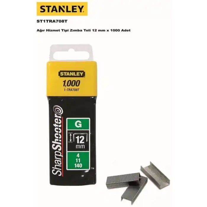 Stanley 1-TRA708T Zımba Teli Ağır İş 12Mm X 1000