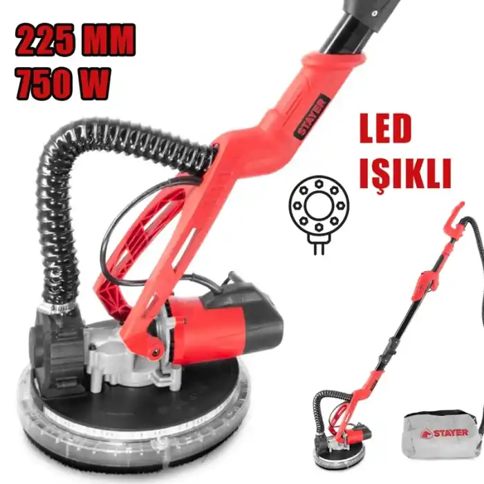 Stayer LP 750 AVS Ledli Duvar Zımpara Makinesi