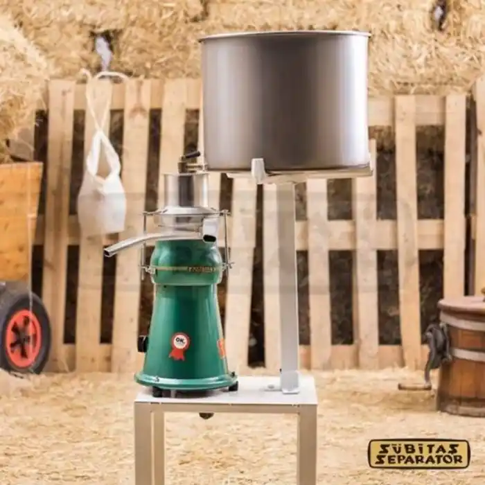 Sübitaş DE-375 Süt Çekme Kaymak Krema Yağ Ayırma Makinesi