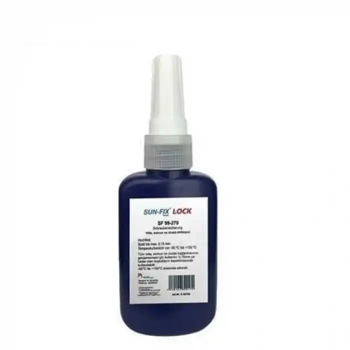 SUN-FIX Cıvata Sabitleyici, 50ml (LOCK SF 99-270)