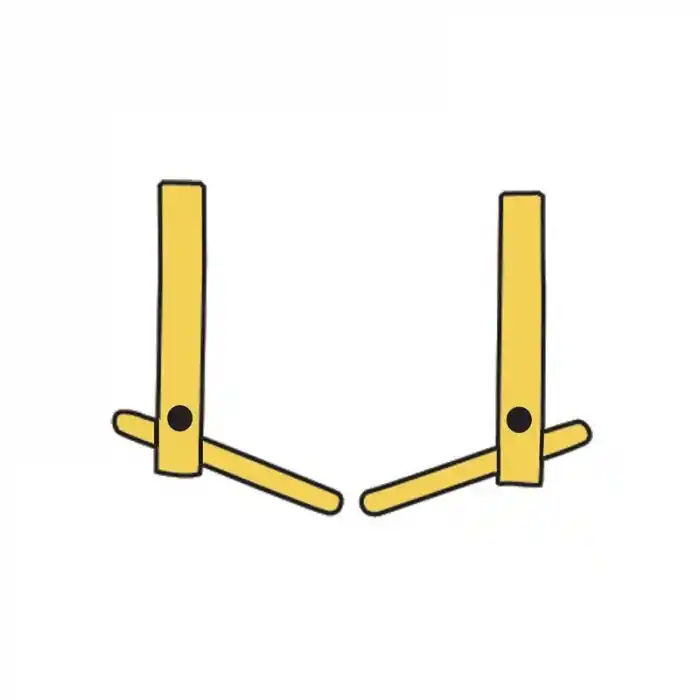 Telwin TW803150 XA2 L 120mm Punta Kolları ve Elektrodları