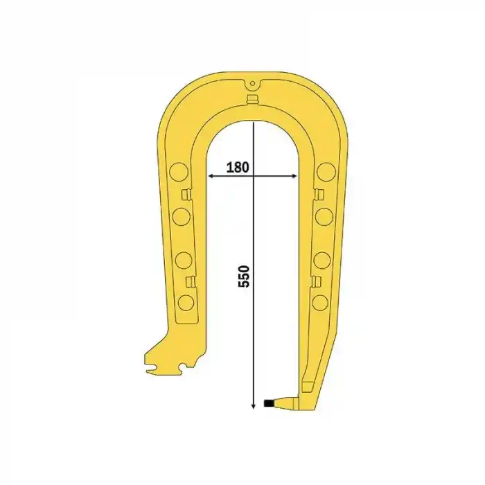 Telwin TW803172 CA4 C ARM L=550mm Punta Çenesi