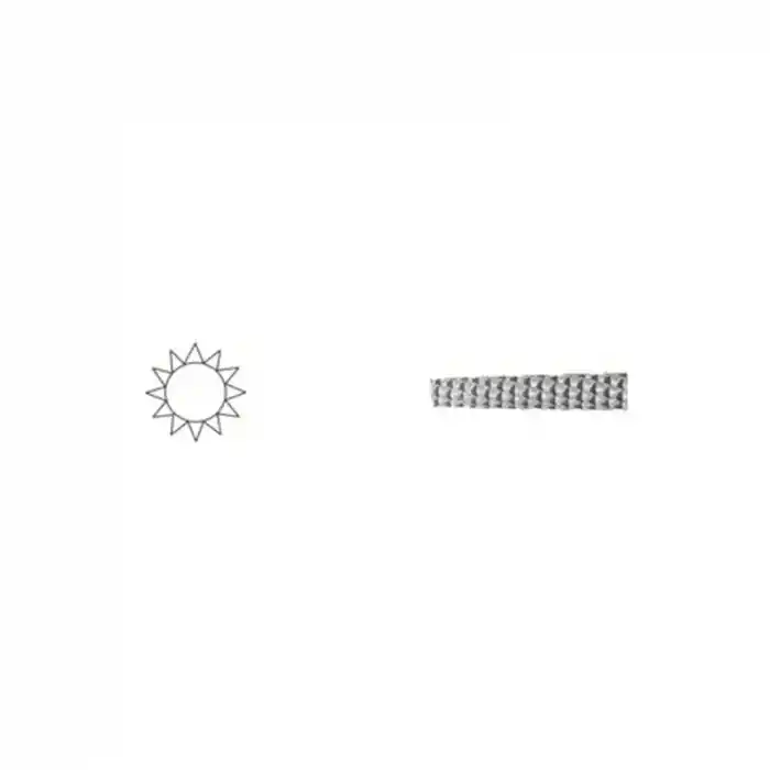 Three Files Ağaç Törpü Yuvarlak 6