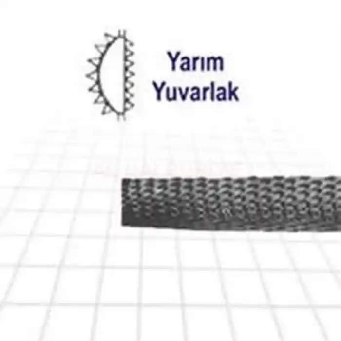 Three Files Ege Yarım Yuvarlak Ince 10