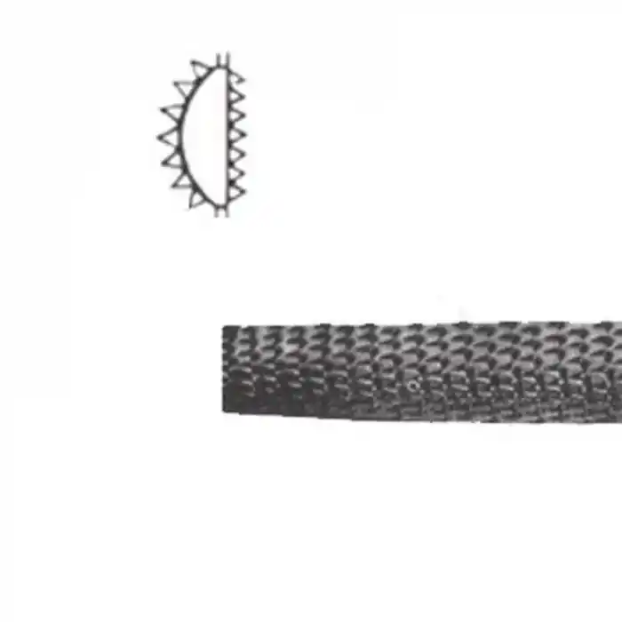 Three Files Ege Yarım Yuvarlak Orta 8