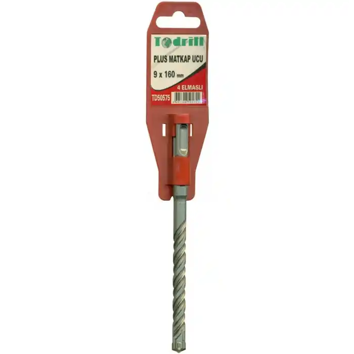 Todrill TOD50569 8x210mm Sds-Plus 4 Elmaslı Matkap Ucu