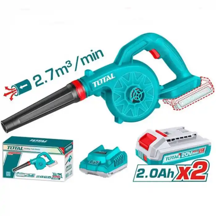 Total TABLI20782E 20V Akülü Hava Üfleme 2x2.0 Ah