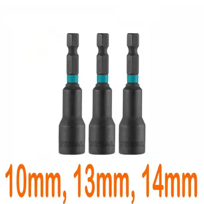 Total TAC2703431 3 lü Manyetik Somun Seti 10,13,14