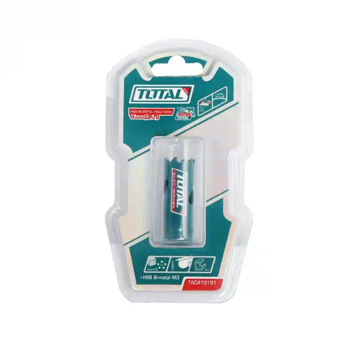 Total TAC410191 HSS Bi-Metal Panç 19x38 mm