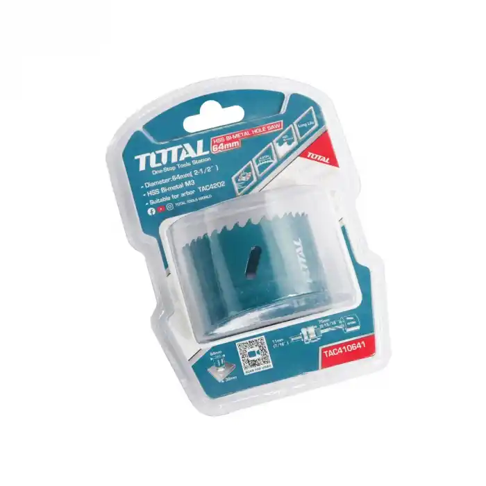 Total TAC410761 HSS Bi-Metal Panç 76x38 mm