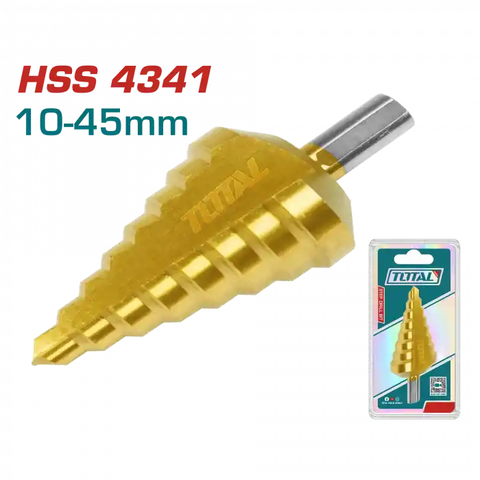 Total TAC75104501 Kademeli Matkap Ucu 10-45 mm