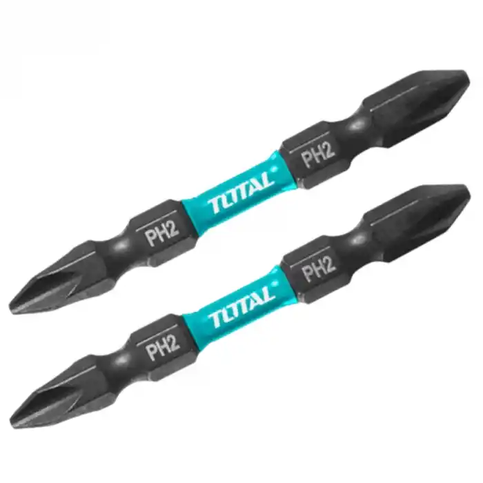 Total TACIM72PH265 Darbeli 65 mm Çift Taraflı PH2 Bist Uç