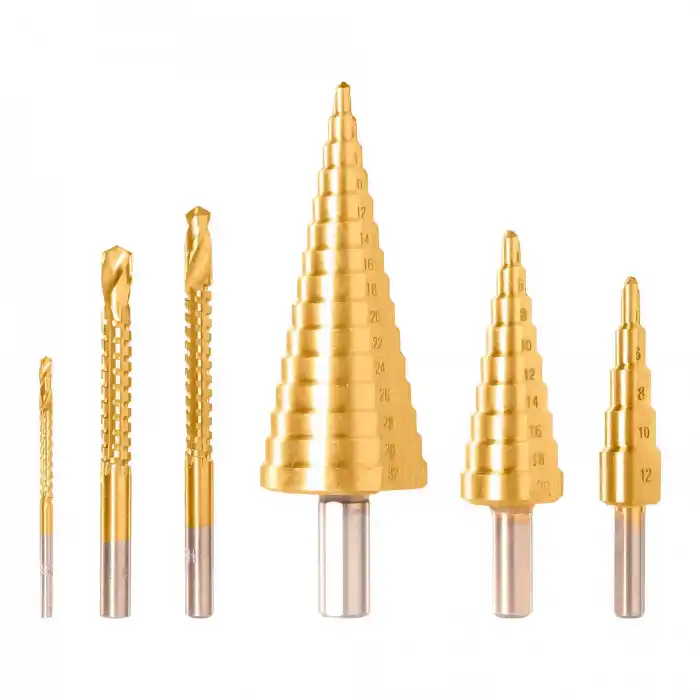 Total TACSD2061 6 Parça Kademeli Matkap Uç Seti