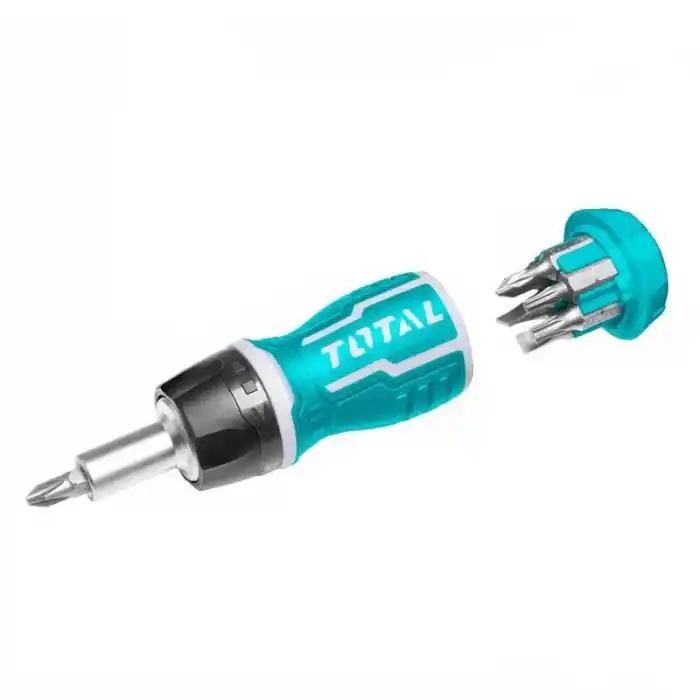 Total TACSDS1726 8 Parça Cırcırlı Bits Uçlu Tornavida