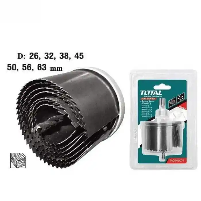 Total TACSH3071 7 Li Karpid Uçlu Panç Seti