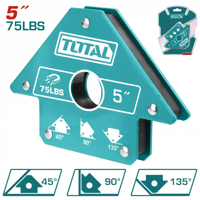 Total TAMWH75052 Manyetik Kaynak Köşe Tutucu 5