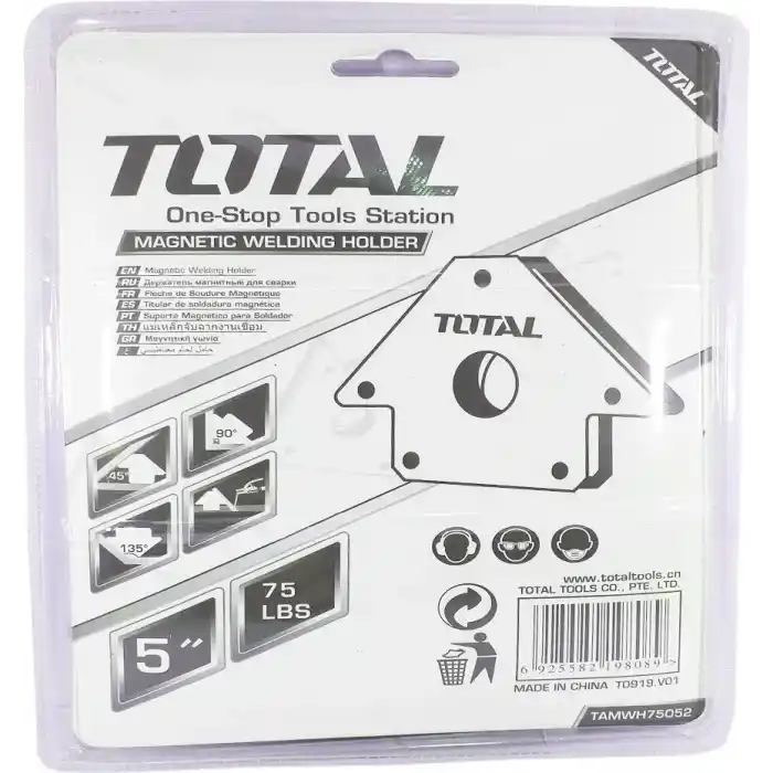 Total TAMWH75052 Manyetik Kaynak Köşe Tutucu 5