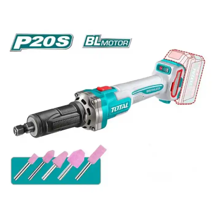 Total TDGLI20012E Akülü Kalıpçı Taşlama