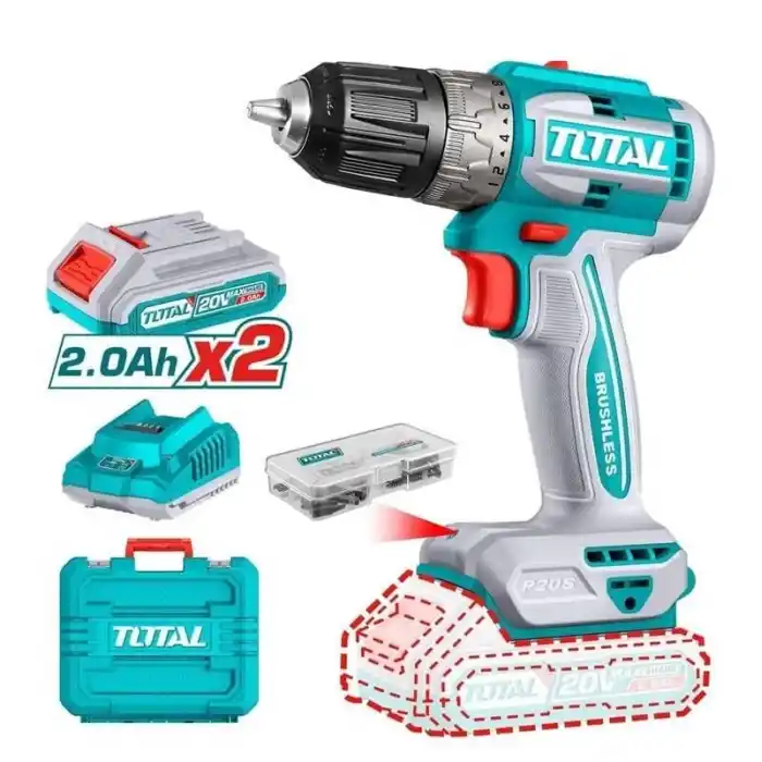 Total TDLI20453E Akülü Matkap Vidalama