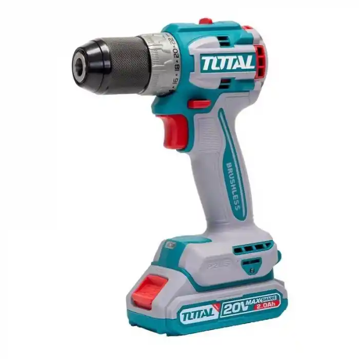 Total TDLI20602E Çift Akülü Darbeli Matkap
