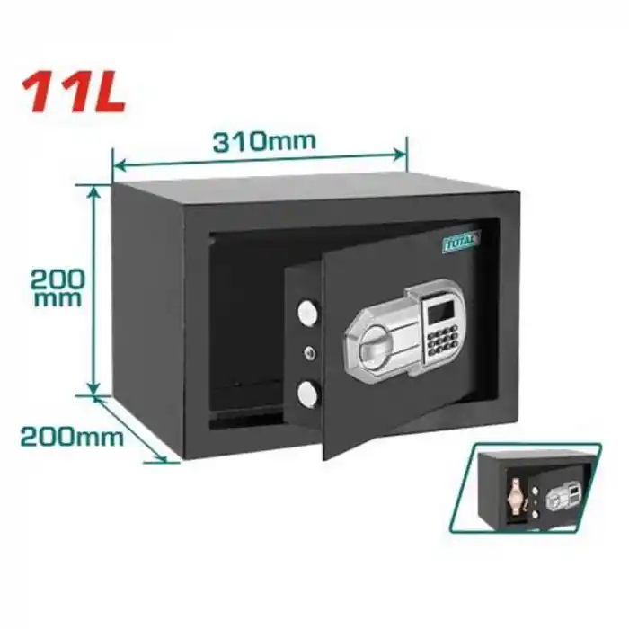 Total TESF2001 Elektronik Şifreli Para Kasası