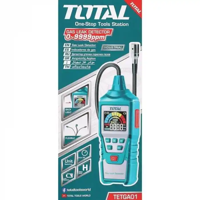 Total TETGA01 Dijital Gaz Detektörü