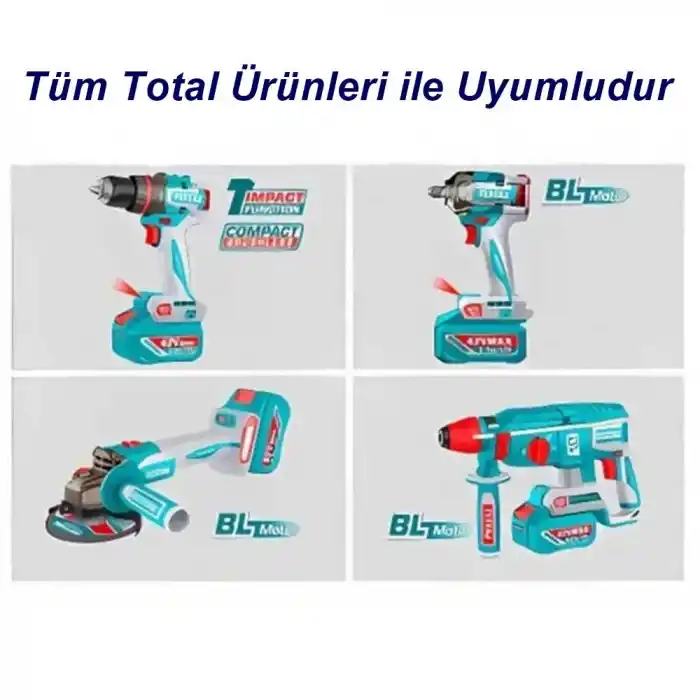 Total TFBLI42201E 42V 2.0Ah Yedek Batarya Akü