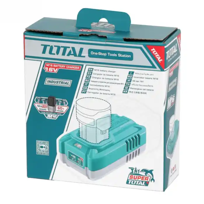 Total TFCLI1613E Lityum Akü Şarj Cihazı 16V M16